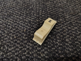 Push Button/ " K " (NSM Prestige) White