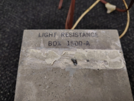 Light Resistance Box (Wurlitzer 1500-A)