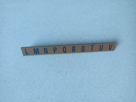 Strip Indentification / "L - V " (Rowe-AMi JAN)