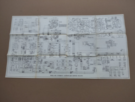 Schematic Diagram: Rock-ola 429 Starlet (1965) jukebox