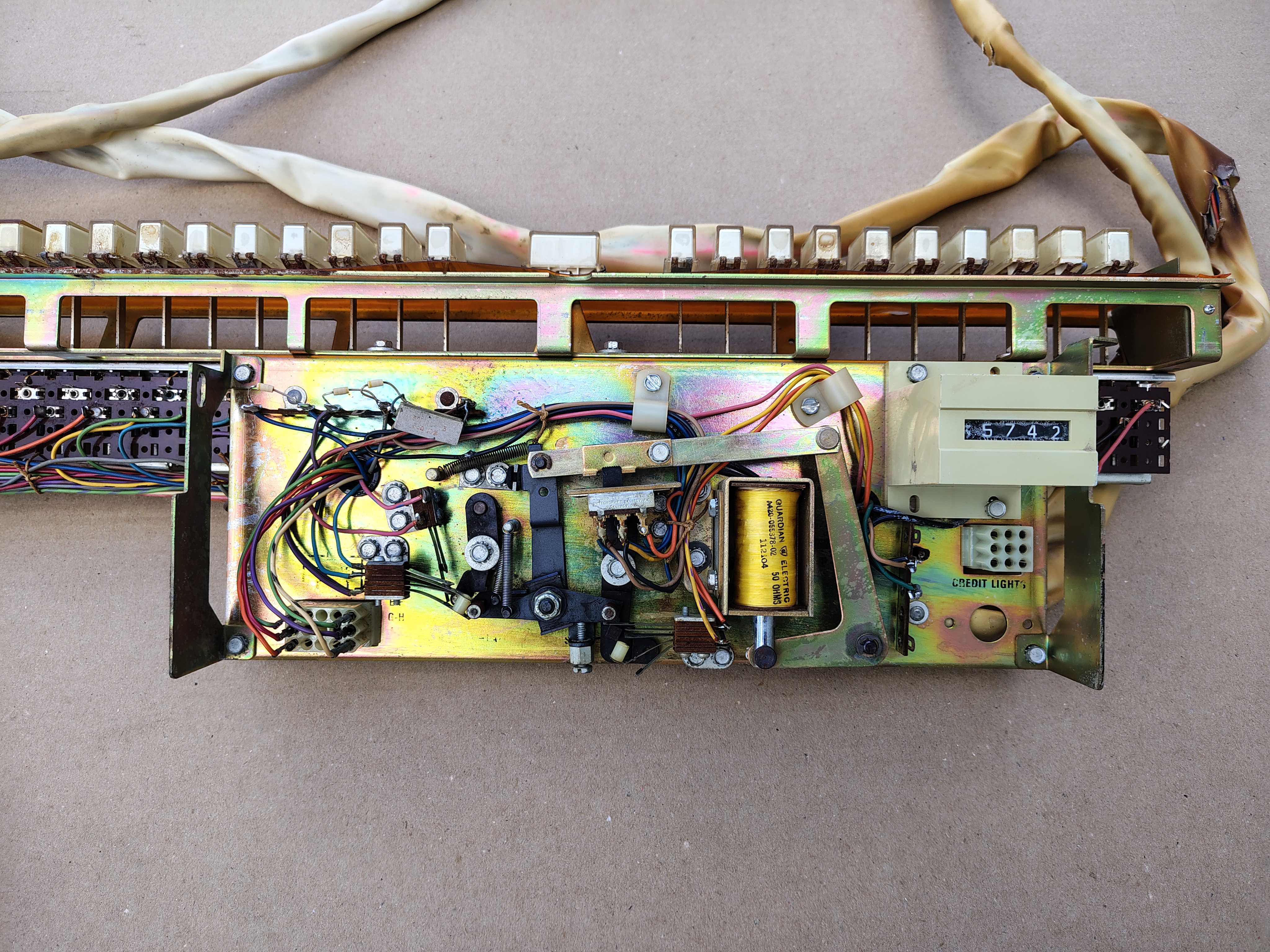 Push Button Panel (Wurlitzer 3700)