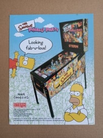 Flyer: Stern The Simpsons (2003) Flipperkast