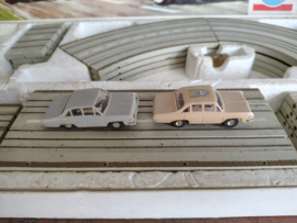 Racebaan 4000/ 2x Opel Diplomat/ Faller AMS/ Slotcar