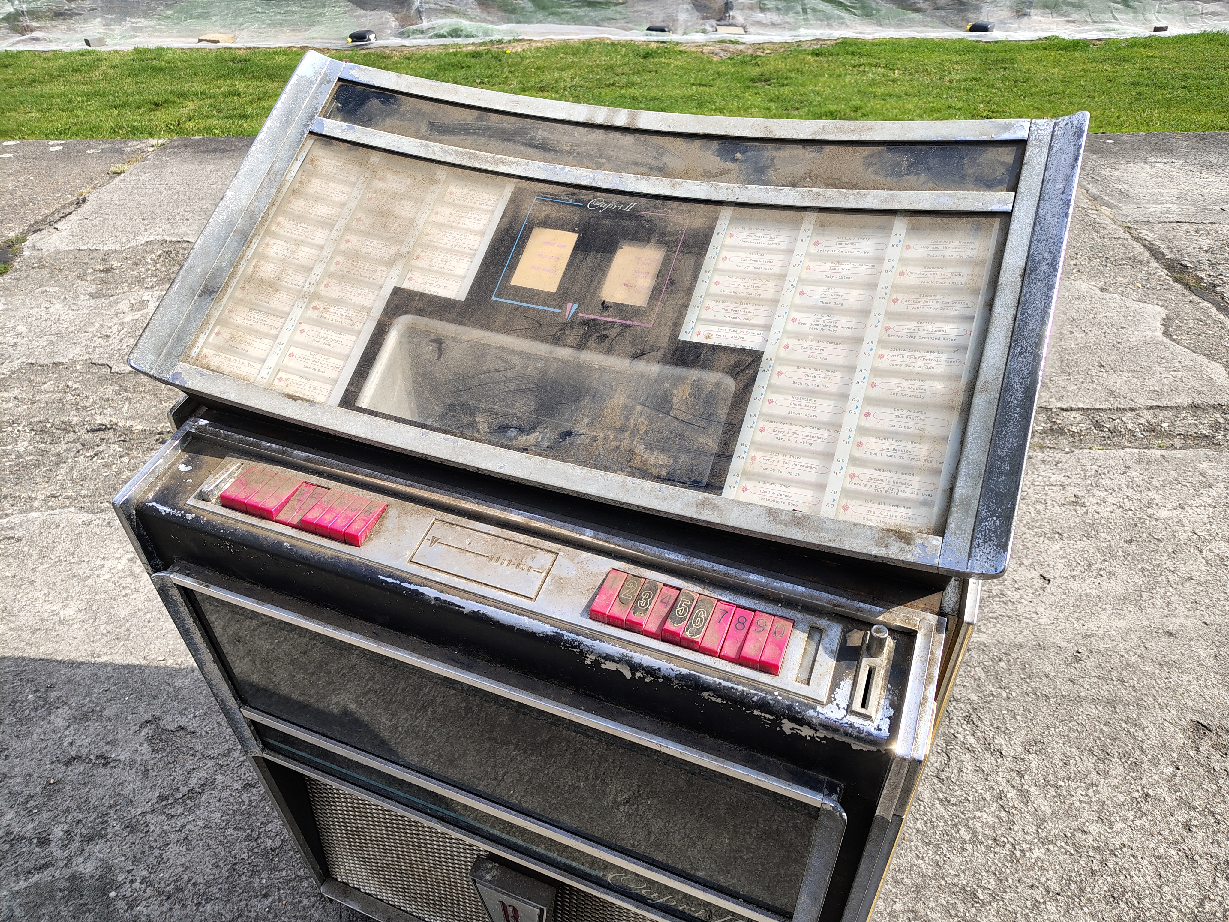 Rock-Ola 414/ Capri II (1964)  jukebox (Only For Parts)