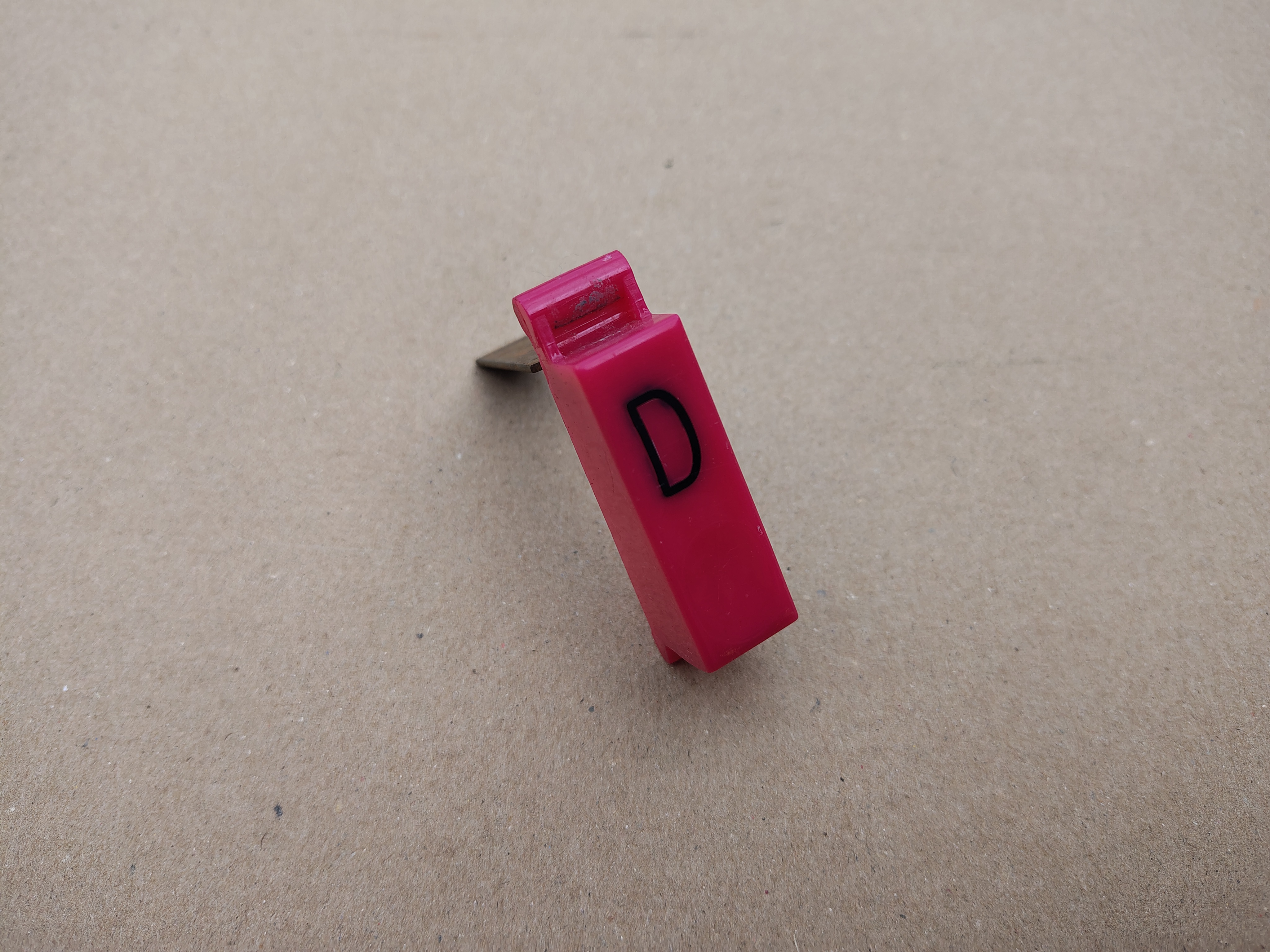 Push Button " D "  (Rock-ola 414/ 418S (1964)