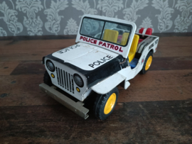 Tin Toys /Willys Jeep/ Police /60's