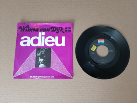7" Single: Wilma Van Dijk - Adieu  (1974)