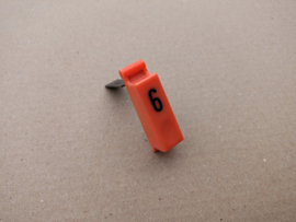 Push Button " 6 "  (Rock-ola Tempo 1/ 1468)