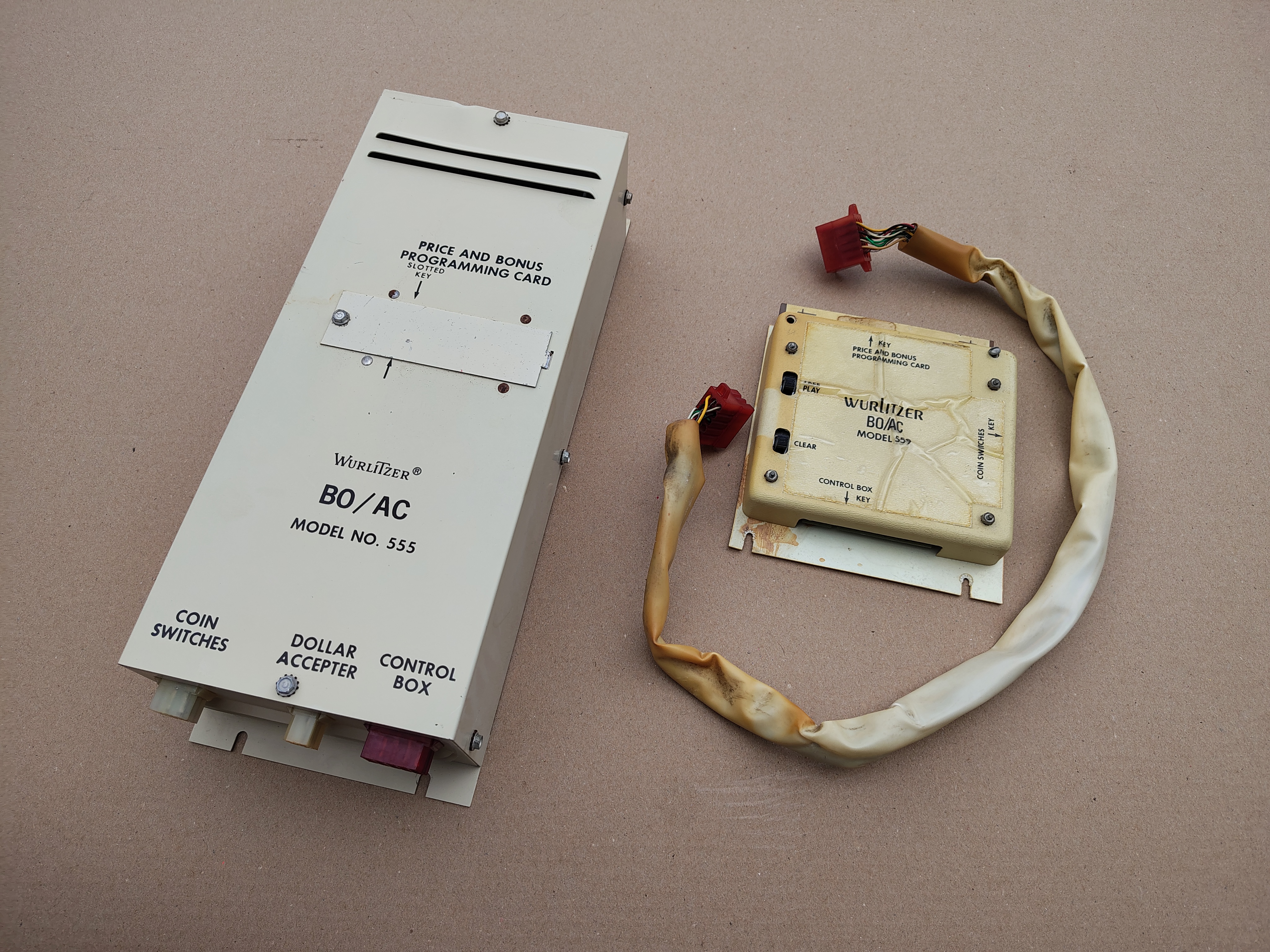 BO/AC Unit/ Model 555/ Set Wurlitzer (Div)