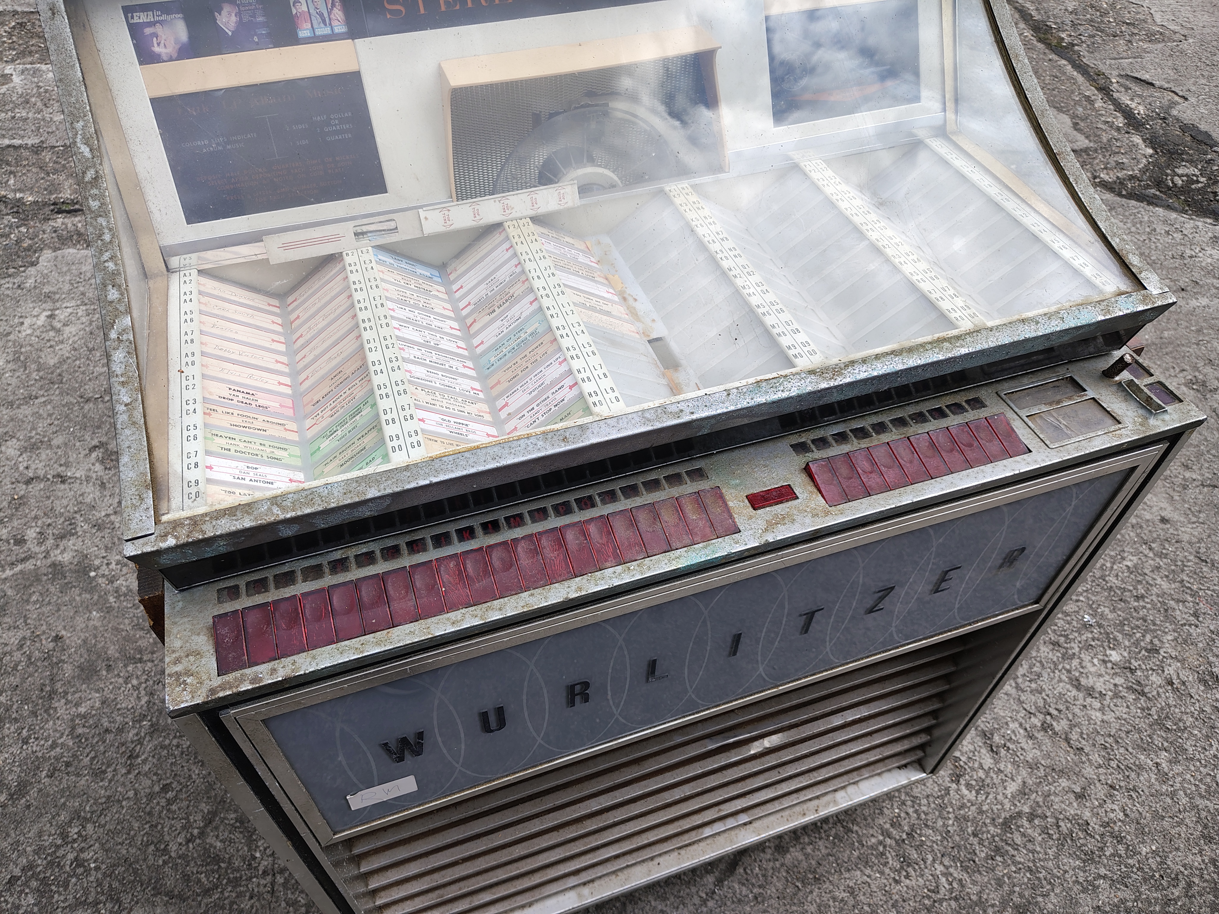 Wurlitzer 3000 (1966)  jukebox (Only For Parts)