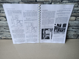 Service Manual (Wurlitzer 2150) Repro New !!!