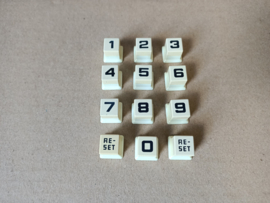 Selector Buttons/ set (Seeburg Mardi-Gras/ STD4)