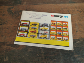 Catalogus: Corgi (1984) Miniatuur Auto's