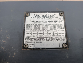 Back Panel (Wurlitzer 3100)