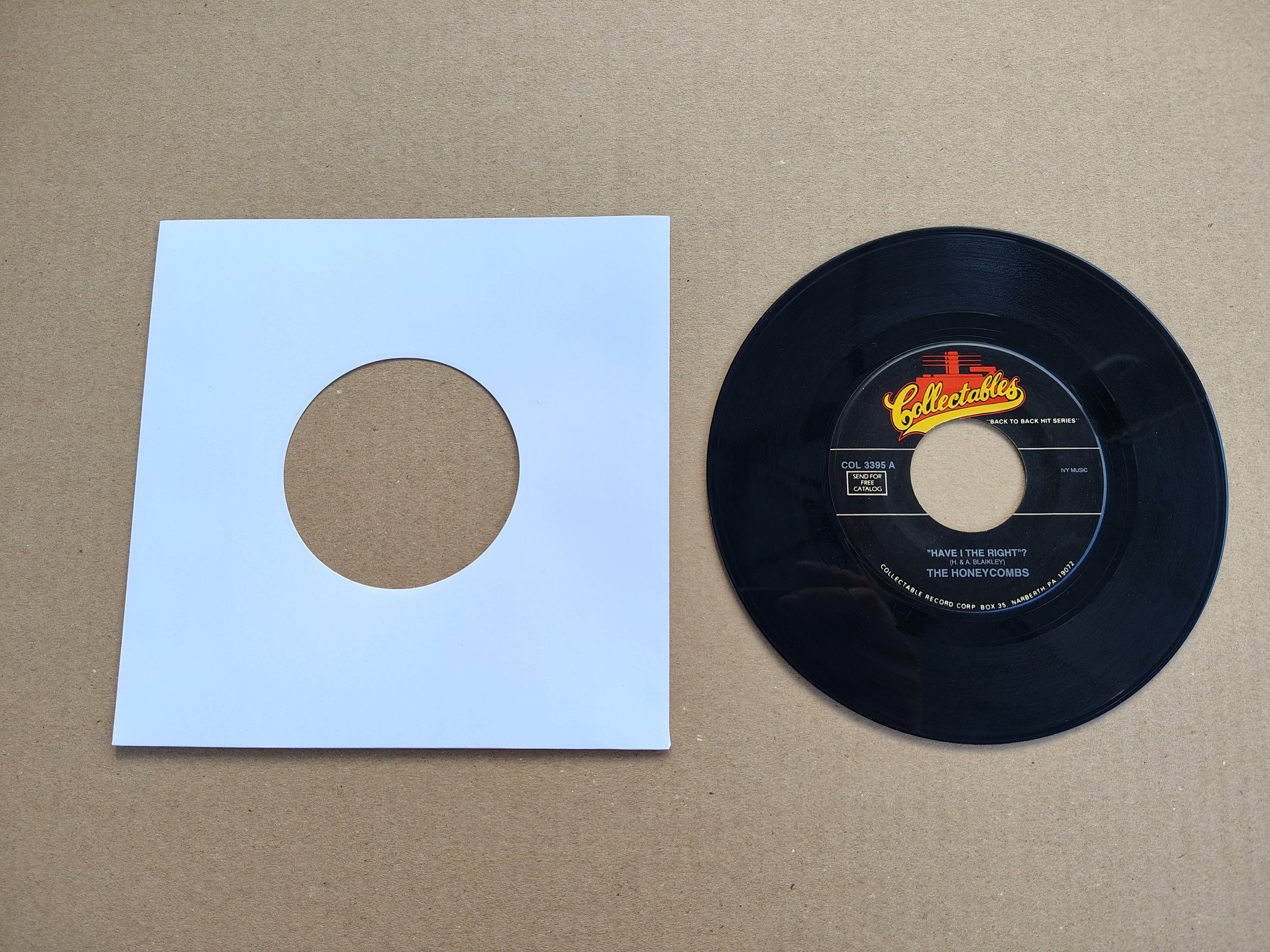 7" Single:  The Honeycombs - Have I The Right? (1964) USA