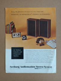 Flyer: Seeburg Audiomation Stereo System (1968) jukebox