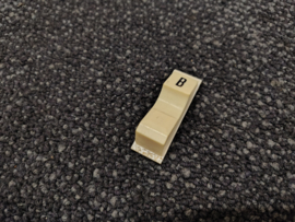 Push Button/ " B " (NSM Prestige) White