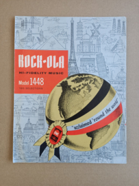 Flyer/ Folder: Rock-ola 1448 (1956) jukebox