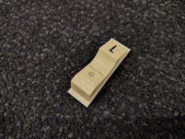Push Button/ " L " (NSM Prestige) White