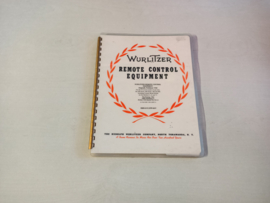Manual/ Book Wurlitzer Remote Control Equipment (1940)