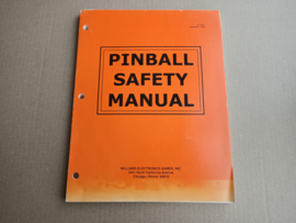 Pinball Safety Manual/ Williams (1997)