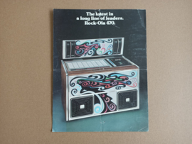 Flyer/ Folder: (Rock-Ola 470) 1977