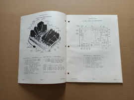 Parts Catalogus Digital Units / Amplifier (Seeburg SPS160/ 1973)