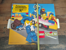 Kartonnen Reclame Plaat: Lego System (1995)
