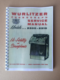 Service Manual: (Wurlitzer 2300/2310) New Repro !!!