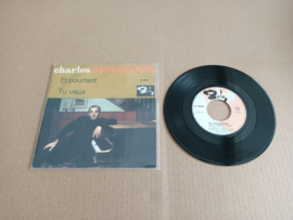 Single: Charles Aznavour - At Pourtant/ Tu Veux (1965) France