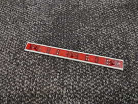 Selection Letter Strip "A-K" (Rowe-AMi /JAO Diplomat)