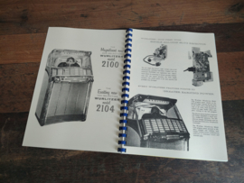 Service Manual: (Wurlitzer 2104) 1957 NEW !!! REPRO !!