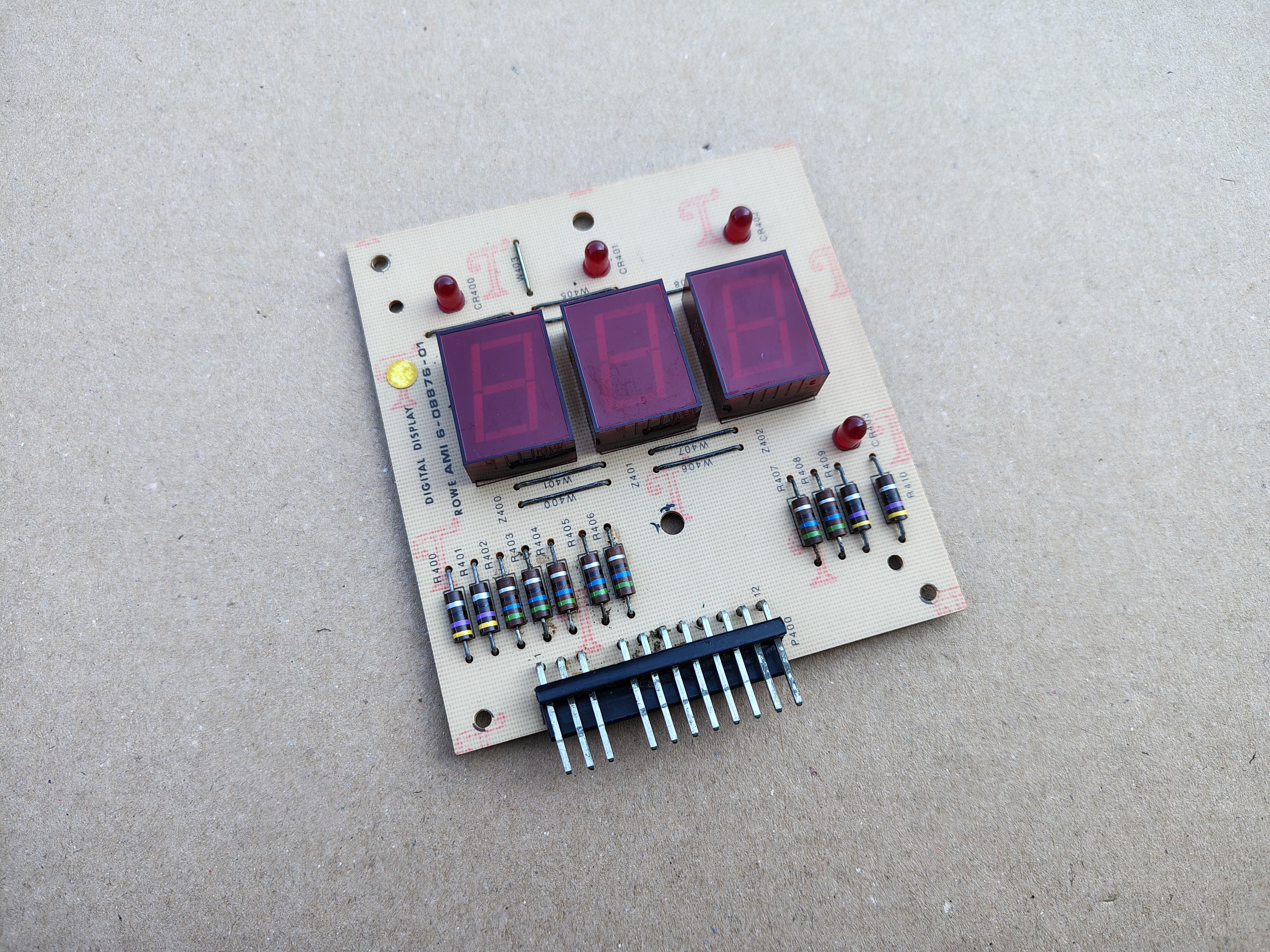 Digital Display/ 6-08876-01 (Rowe-AMi Div)