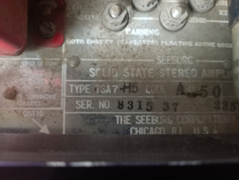 Amplifier TSA7 (Seeburg Firestar/ Bandshell)