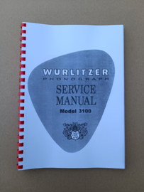 Service Manual: (Wurlitzer 3100) 1967 NEW !!!!