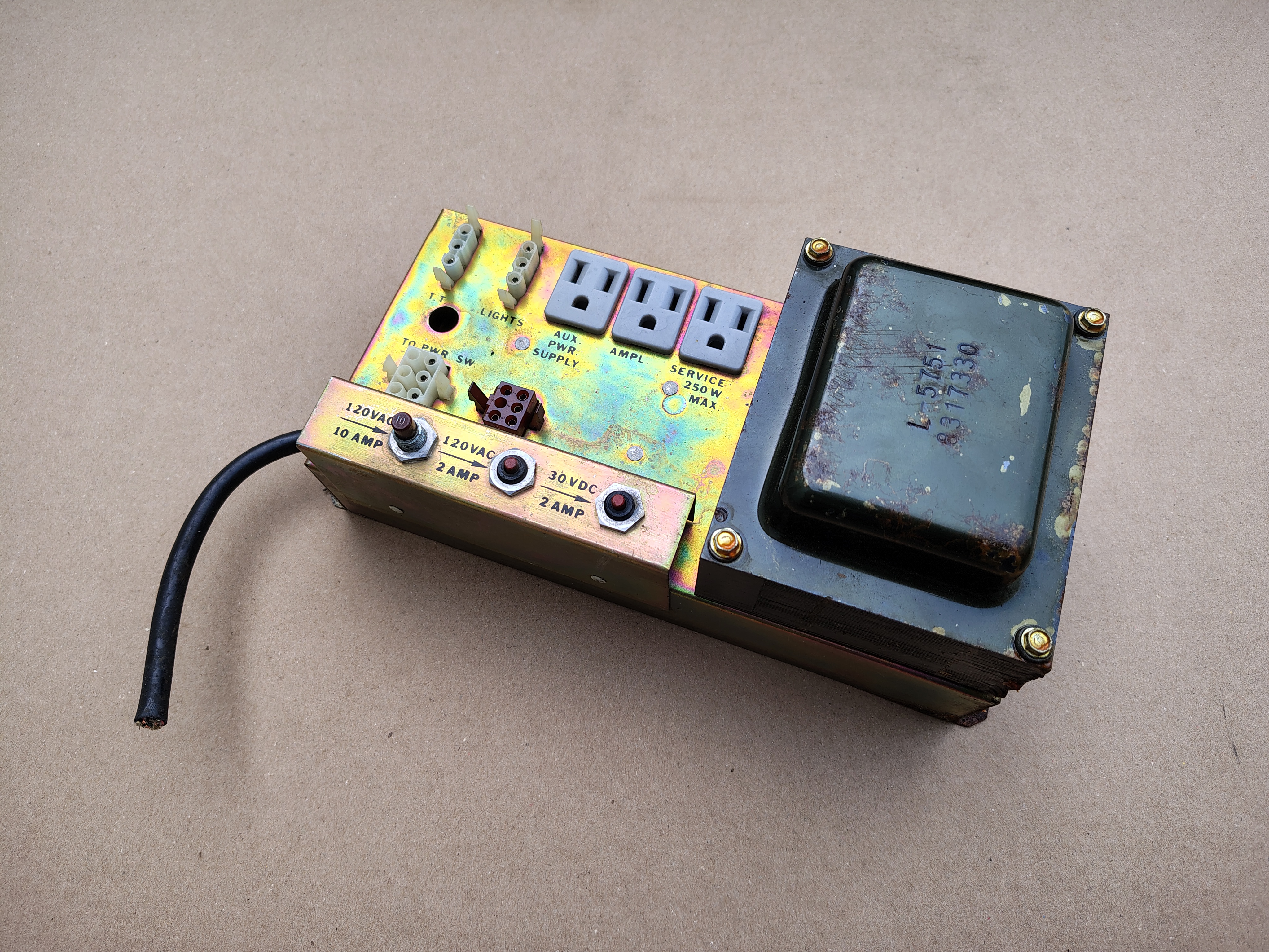 Power Supply  (Rowe-AMi Tl-1)