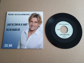 7" Single: RENE SCHUURMANS - Laat De Zon In Je Hart / Als Ik Haar Zie /Nieuw !!!