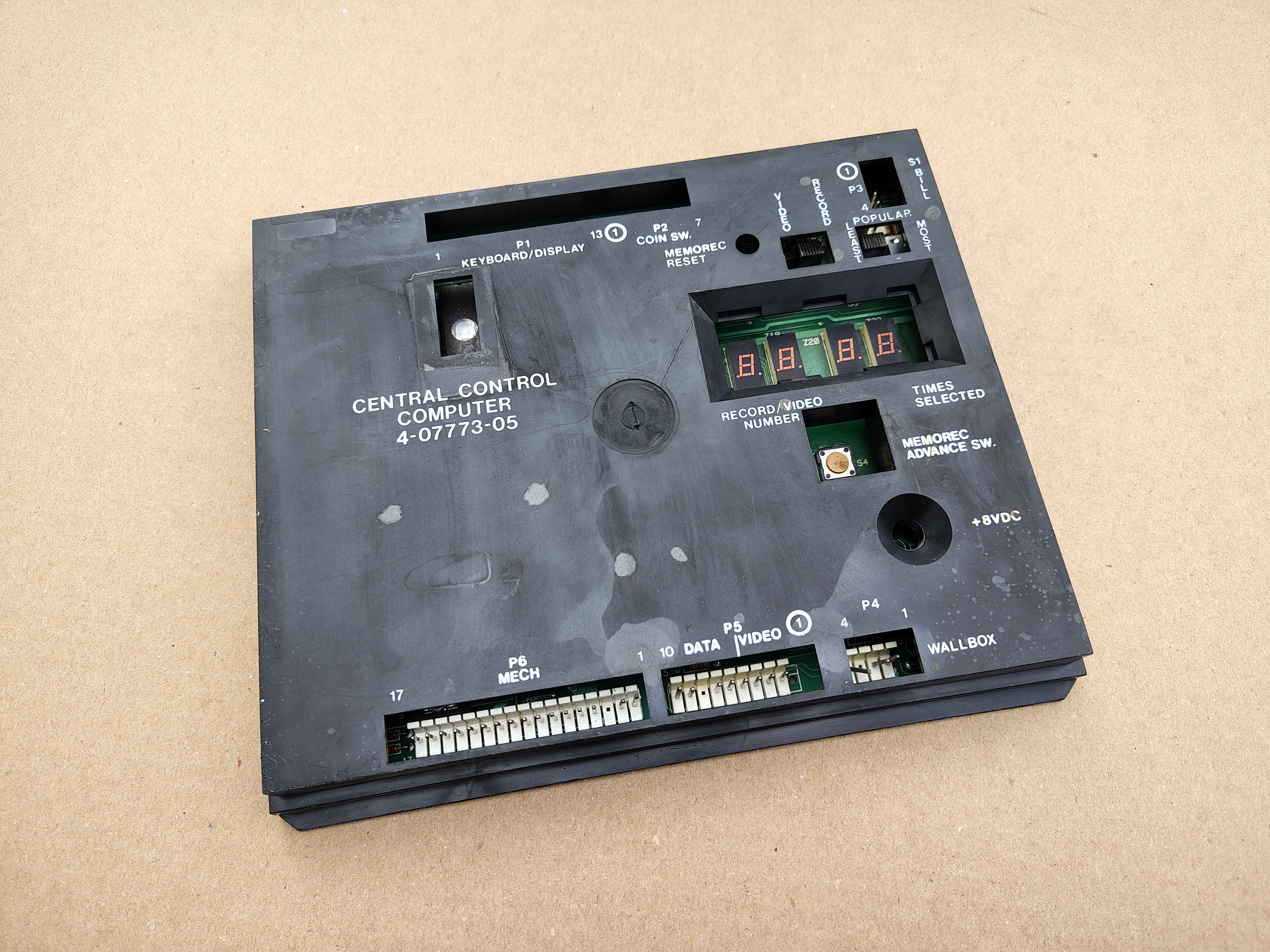 Central Control Computer/ 6-09738-05 (Rowe-AMi R- Series)