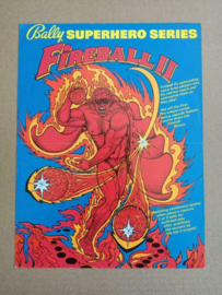 Flyer: Bally Fireball II (1981) Flipperkast