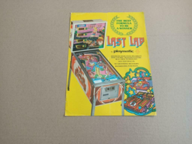 Flyer: Playmatic Last Lap (1978) Flipperkast