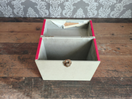 Single Opberg Koffertje: 45 RPM/ 7" Vinyl/ jaren 60/ vintage