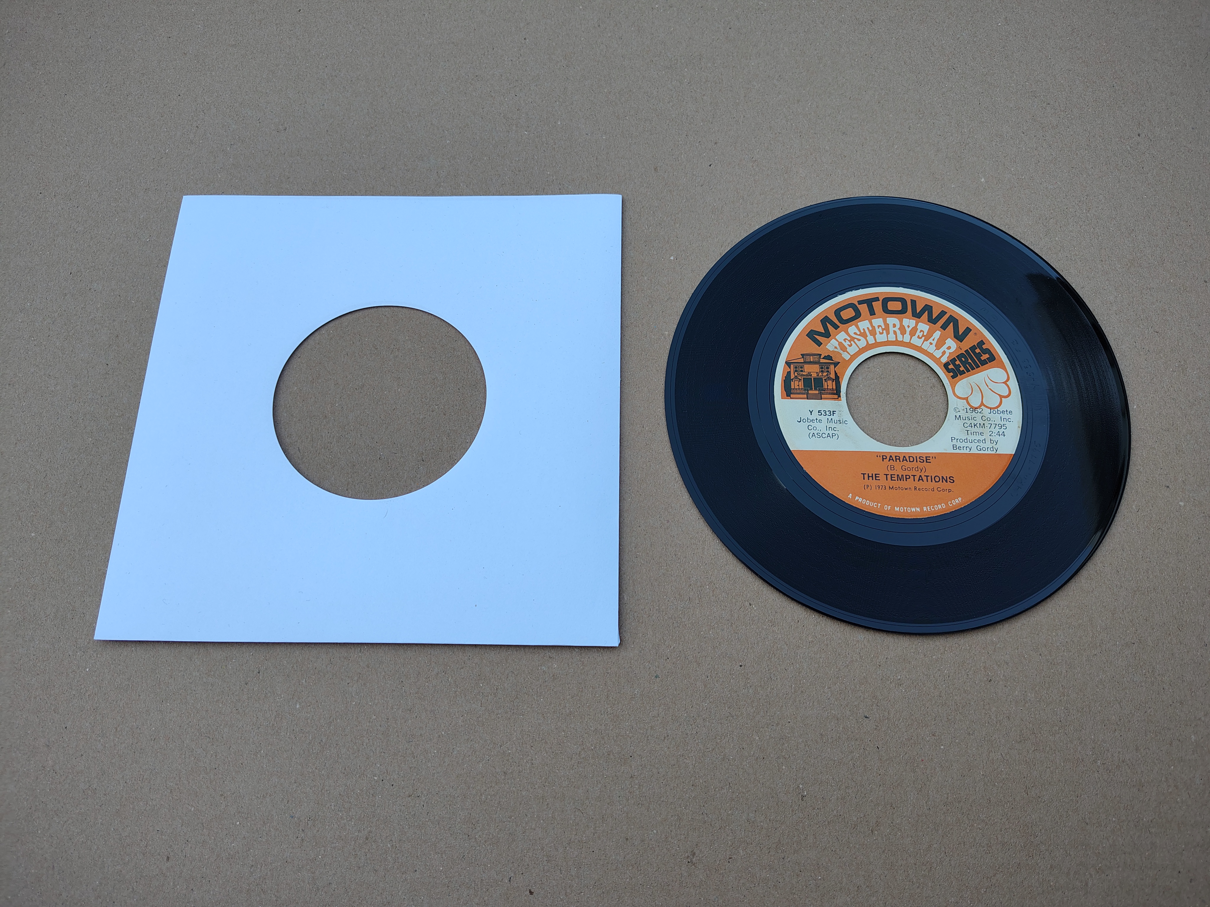 7" Single: The Temptations - I Can't Get Next To You (1969) USA