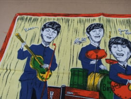 Thee doek The Beatles (1964) Verry Rare !!! (Blue)