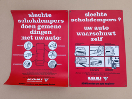 2x Werkplaats Instructies / Koni Schokdempers !!!