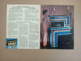 Flyer/ Folder: (Seeburg Quadraphonic SQS160) 1974