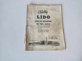 Installation Manual Bally Lido (1961) Bingo