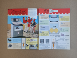 Flyer/ Folder: Rock-ola Rhapsody 100/ Capri 100 (1963) jukebox