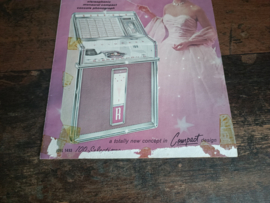 Flyer/ Folder  (Rock-Ola 1493 Princess) 1961