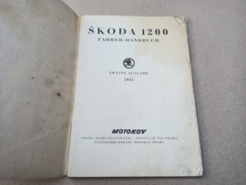 Instruction Book: Skoda 1200 (1955)