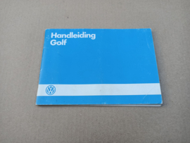 Instruction Book: Volkswagen Golf 2 GTi (1985) MFA/ GTi / Nederlands